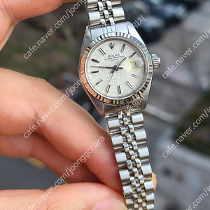 [정품] 롤렉스 여성용 데이저스트 린넨 다이얼 (Rolex Women's Datejust Linen Dial)