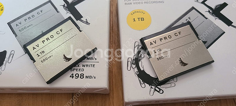 엔젤버드 Cfast 2.0 1TB 2개(개당 35만원)--1