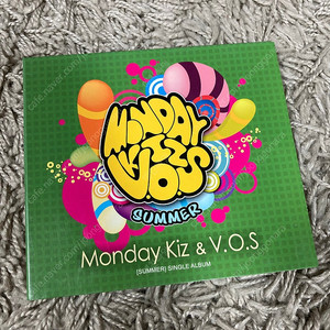 [중고음반/CD] 먼데이 키즈 & VOS 싱글 SUMMER 디지팩