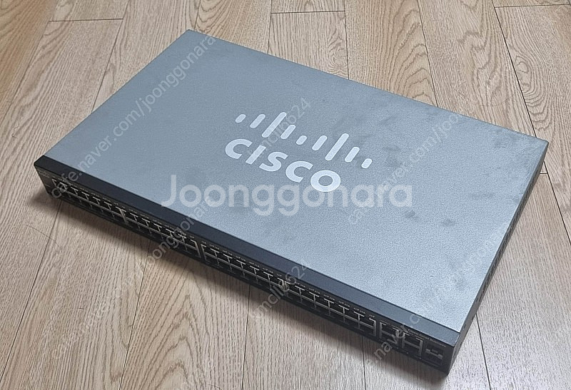 시스코 공유기(허브) SG300-52 52포트 기가 허...--1