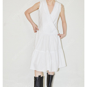 파르벵 원피스 HEAVY SHIRRING WRAP DRESS