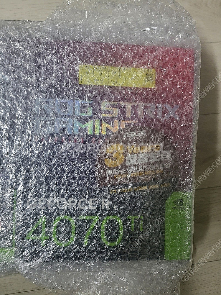 ASUS STRIX 4070 TI OC 미개봉--1