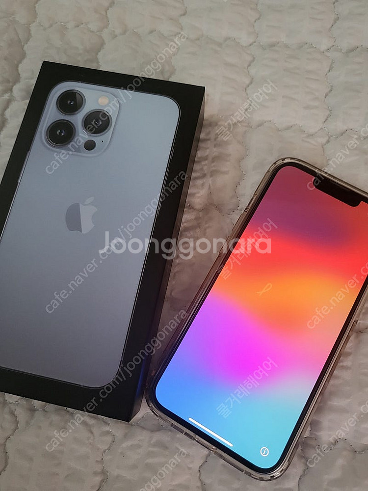 아이폰 13pro 256gb 시에라블루--0