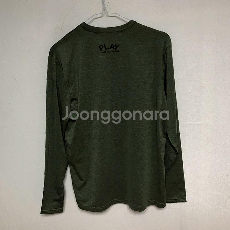 판매 꼼데가르송 남성 봄가을 긴팔티 90S--3
