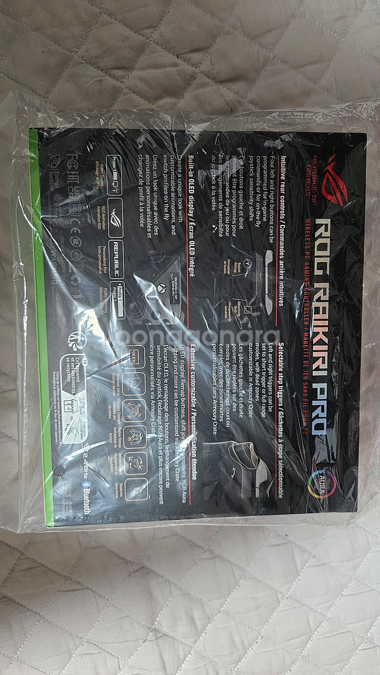 최저가)로갈리, 엑박 등 최적화 무선 컨트롤러 ASUS...--1