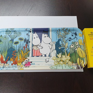 스웨덴 무민 Moomin 자작나무 우드 쟁반 트레이 새제품 여러종류 판매합니다