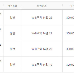 넥슨 아이콘매치 프리미엄A (이벤트 , 본경기) 4연석 팔아요