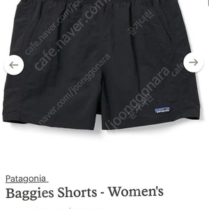 파타고니아 여성 배기스 팬츠 5인치 블랙 xs (Baggies Shorts - Women's)