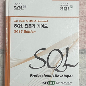 SQL 전문가 가이드 2013년 팝니다.