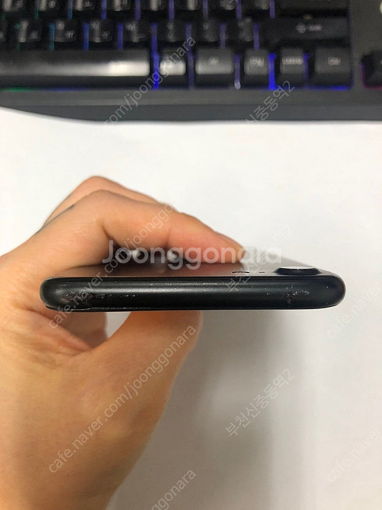 693058 아이폰7 매트블랙 액정SS급 32GB 배터...--3