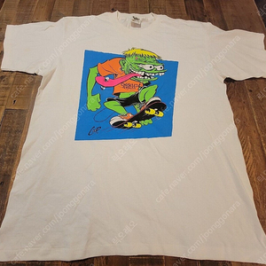 90s COOP CHISELED SPAM T-SHIRT (XL)