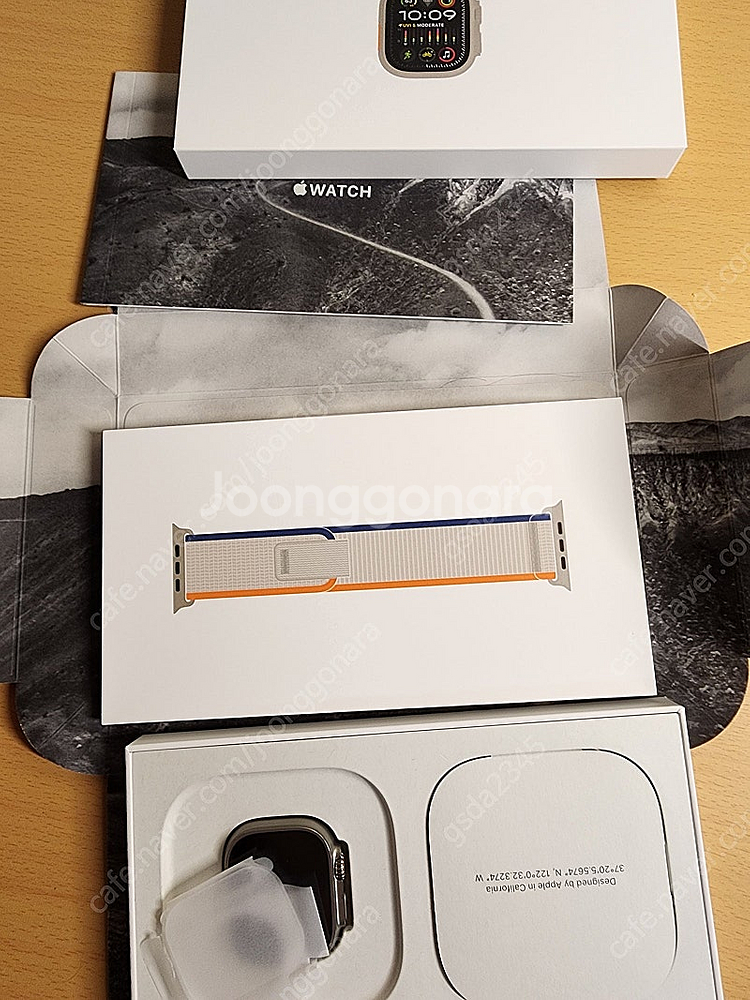 애플워치 울트라2 49mm 오렌지 티타늄 판매합니다 s...--0