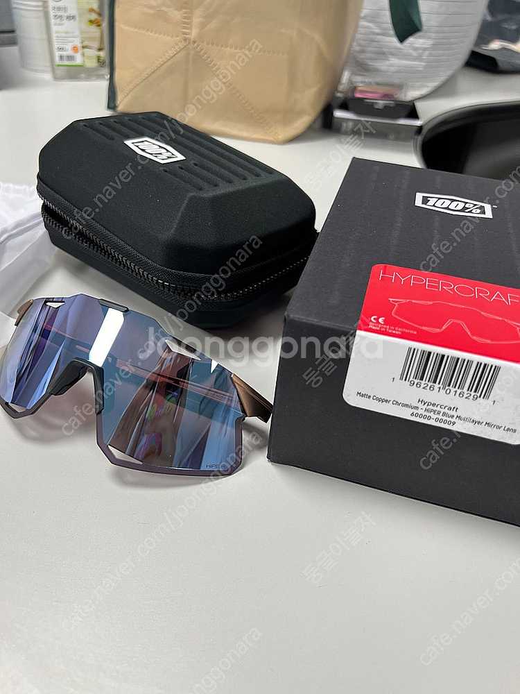 100% 하이퍼크래프트 매트 코퍼 크로뮴 하이퍼 블루 멀티레이어 미러 렌즈--1