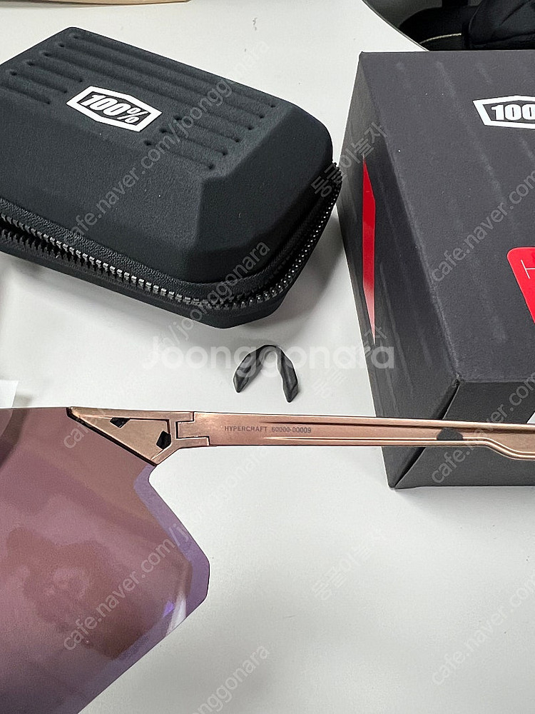 100% 하이퍼크래프트 매트 코퍼 크로뮴 하이퍼 블루 멀티레이어 미러 렌즈--3