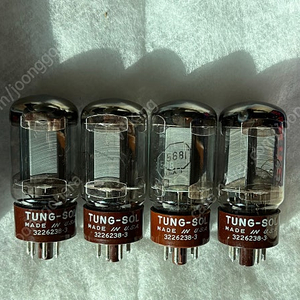 Tungsol 텅솔 5881. NOS NIB 메치콰드 판매튜버킹