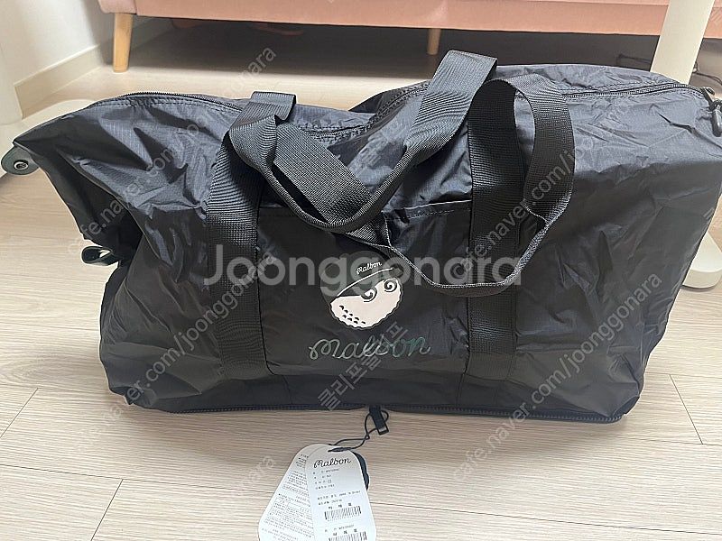 말본골프 신상 트래블 보스턴 가방(정품)--8
