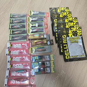 에기 및 델리리그 채비 일괄