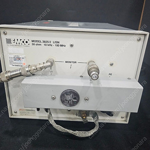 EMCO Model 3825/2 LISN 2라인 (Impedance Stabilization Network) 중고 판매