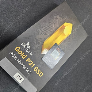 하이닉스 Gold P31 SSD 1TB 미사용품