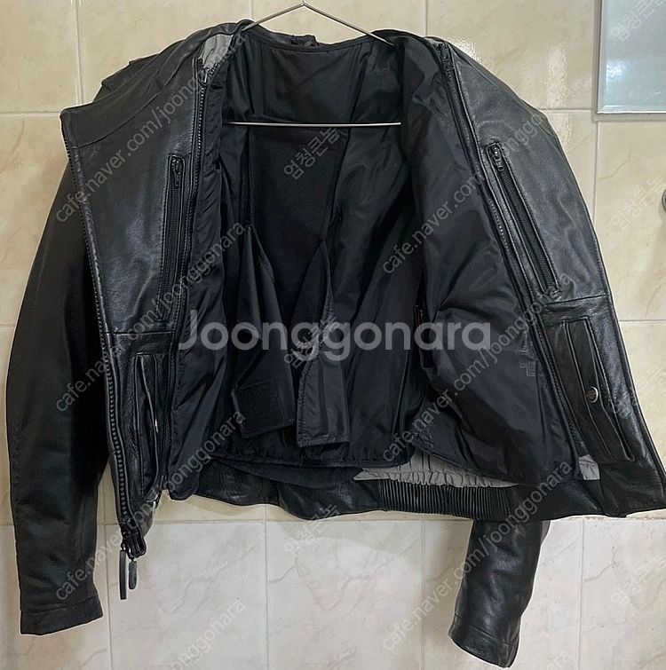 여성 66 S급 HARLEY 할리데이비슨 FXRG 가죽...--2