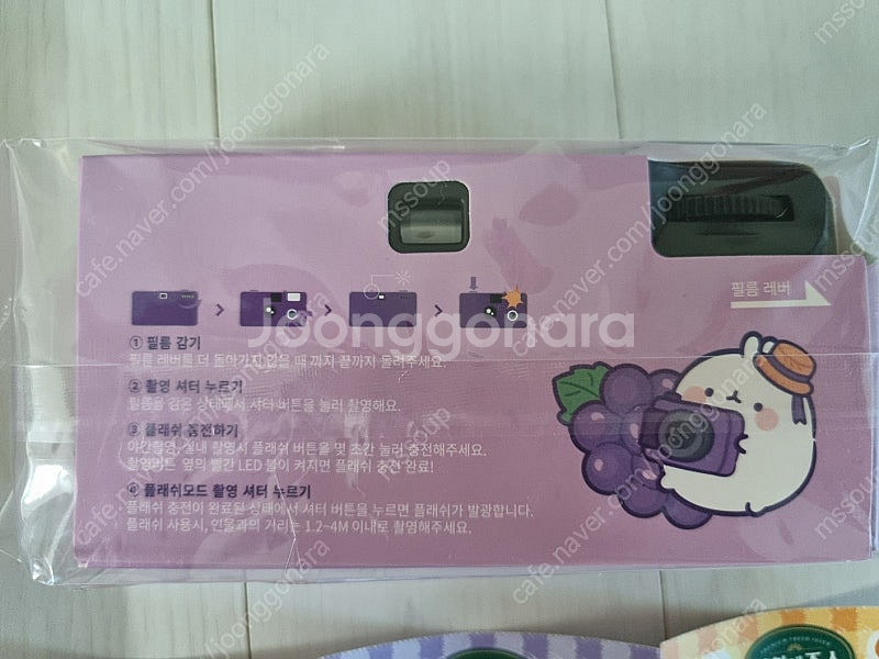 아침에주스 몰랑 피크닉도시락가방(돗자리매트,1회용카메라...--4