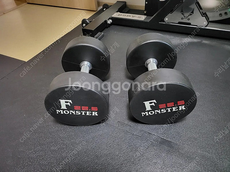 에프몬스터 덤벨 22.5kg 한쌍--0