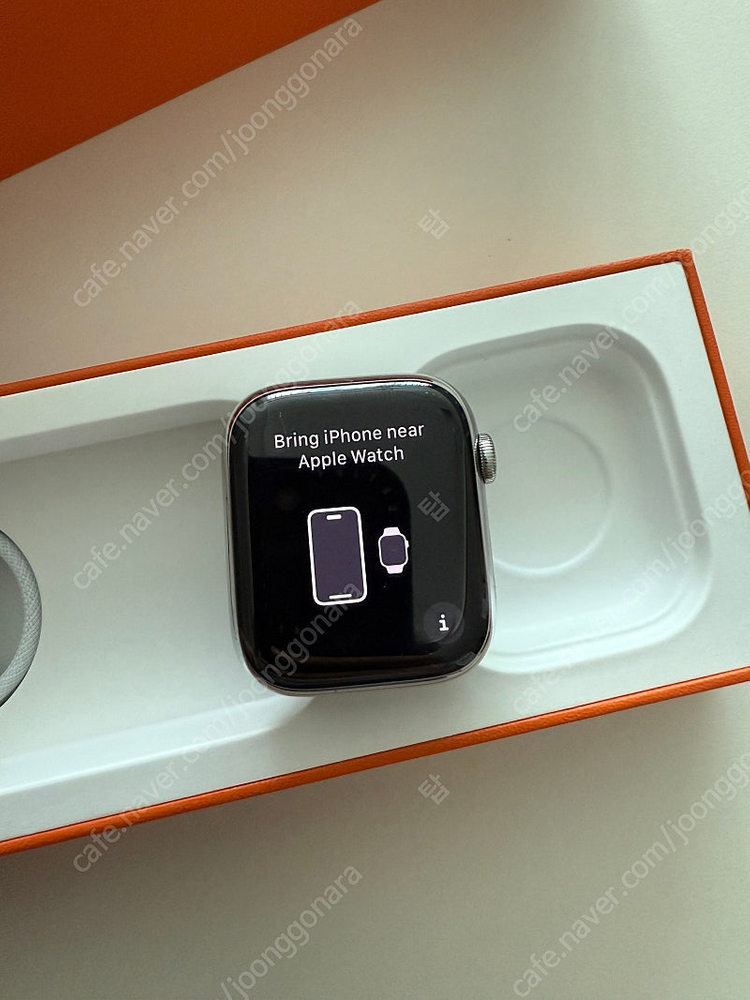 애플워치7 에르메스 45mm 애케플 팝니다--2