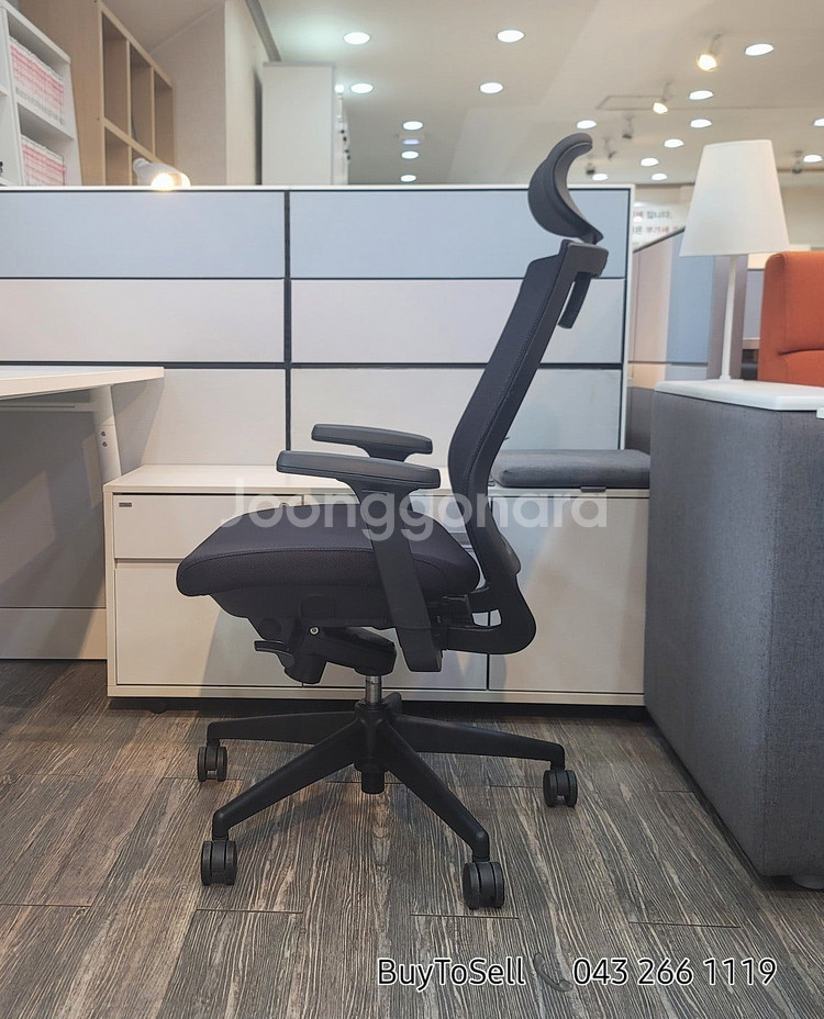 리바트네오스 T501G 중고사무용의자 대량판매--2