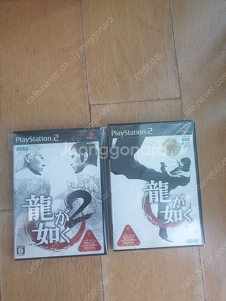 플스2(ps2) 미개봉 용과 같이 1 용과 같이 2팝니...--0