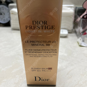 디올 dior 프레스티지 라이트인화이트 르 프로텍터 uv 미네랄 블레미쉬 밤 01호 미개봉, 새상품 택포