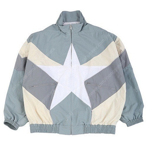 아조바이아조 바람막이 (AJOBYAJO star oversized windbreaker jacket)