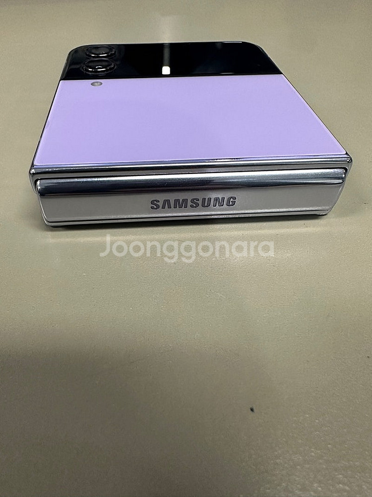 (SKT)갤럭시Z플립4 512기가 퍼플 대용량 무잔상폰...--4