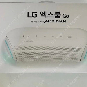 최신 LG 블루투스 스피커 엑스붐Go pl7 화이트 (미개봉새제품) 팝니다