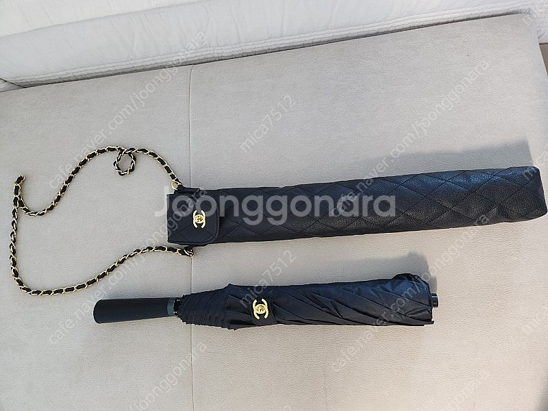 샤넬 우산/양산 + 우산집 (증정품 새상품)--0