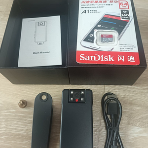 Vandlion A50 바디캠 자전거 블랙박스 판매합니다. ( 샌디스크 SD카드 64GB포함)