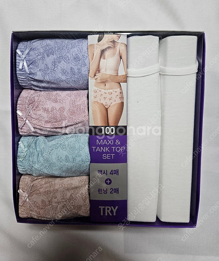 새상품 여성속옷 맥시팬티 마담팬티 세트--0