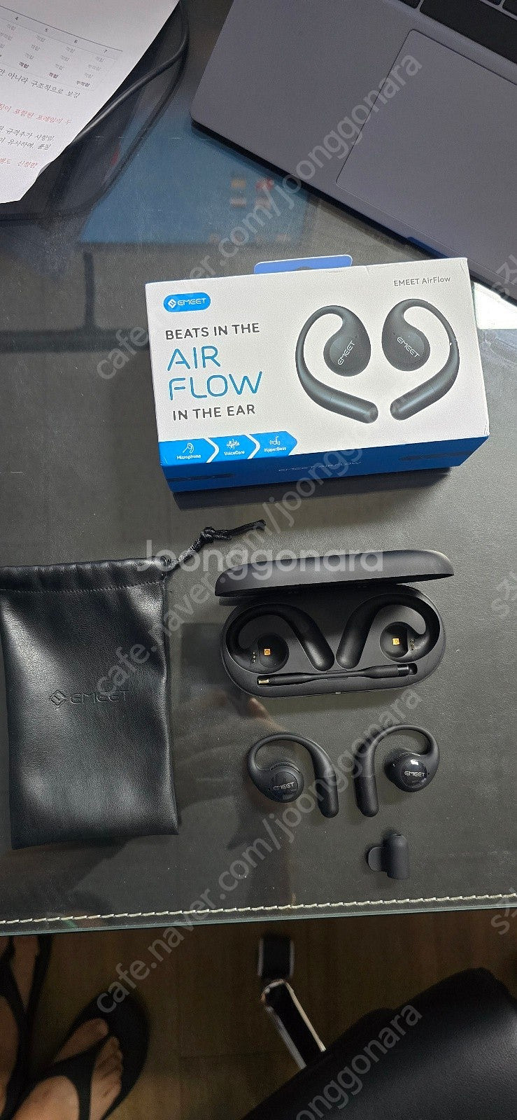 emeet air flow 블루투스 이어폰 붐마이크 최...--0