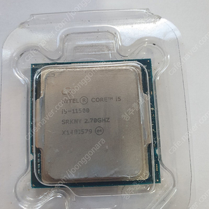 i5-11500 단품 cpu