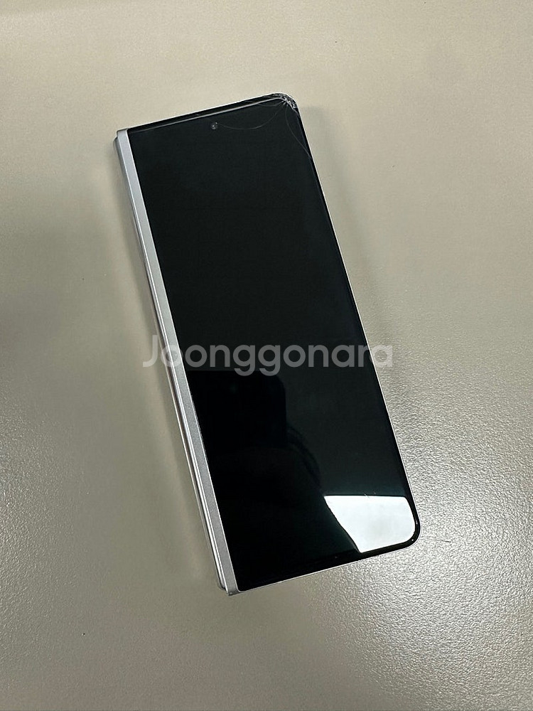 (LG U+)갤럭시폴드3 256기가 실버 초미세파손 가...--4