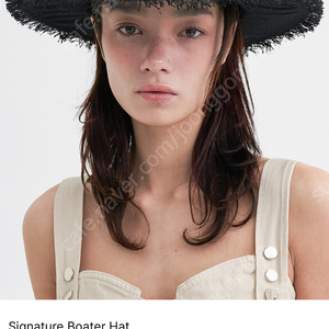 UTGx브라운 햇 Signature Boater Hat 시그니처 보터햇 새상품