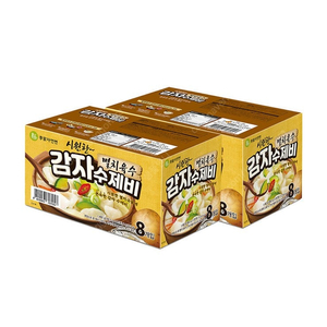 이가자연면 감자수제비 186.5g x 8개 x 2박스