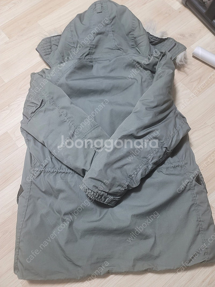 미군 그린브리어 N-3B 야상 파카 M--1