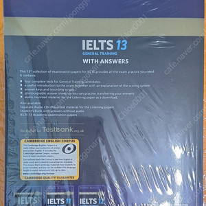 [새책판매] Cambridge IELTS 13 : General Training Student's Book with Answers (정가 33,000원)