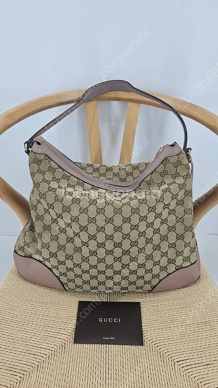 [중고] 구찌 (GUCCI) GG수프림 호보백--0