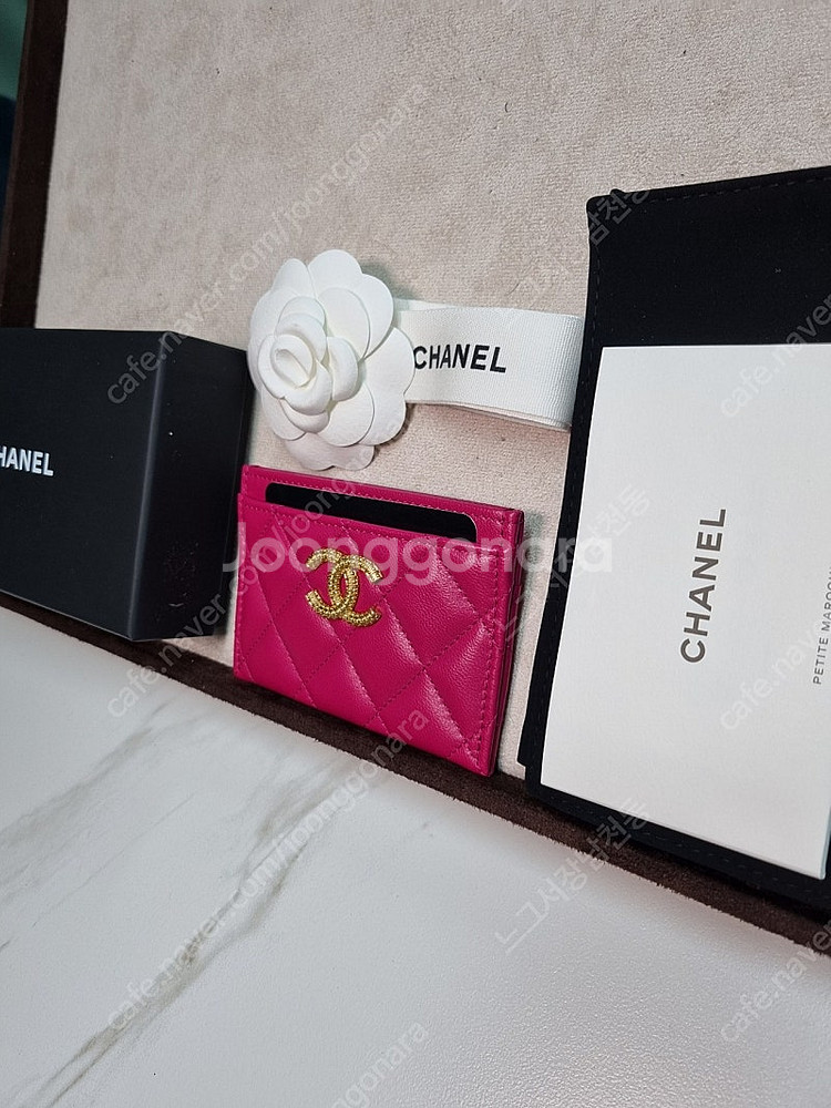 [샤넬] (ap3462) 카드슬롯 미사용 새상품 정가이하--1