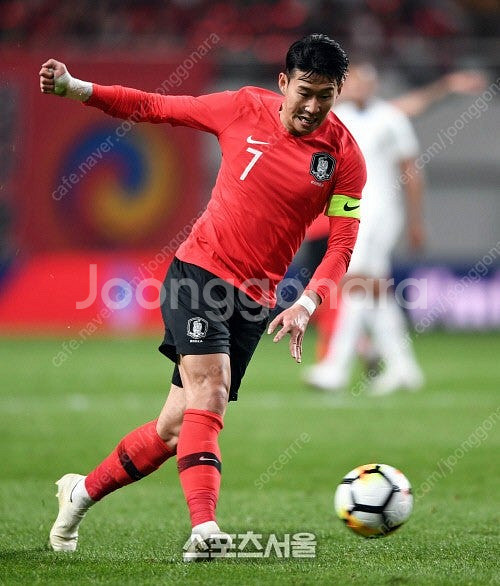 18-20 대한민국 국가대표 손흥민 국대유니폼 L사이즈--3