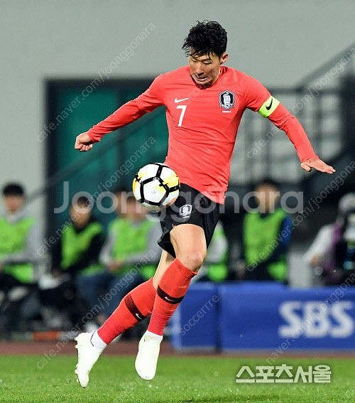 18-20 대한민국 국가대표 손흥민 국대유니폼 L사이즈--4