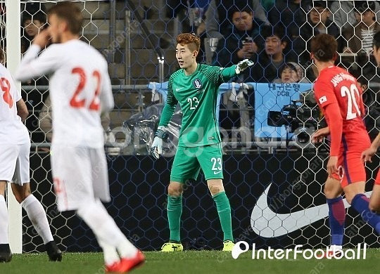 16-18 대한민국 국가대표 선수지급용 GK 골키퍼 국...--1