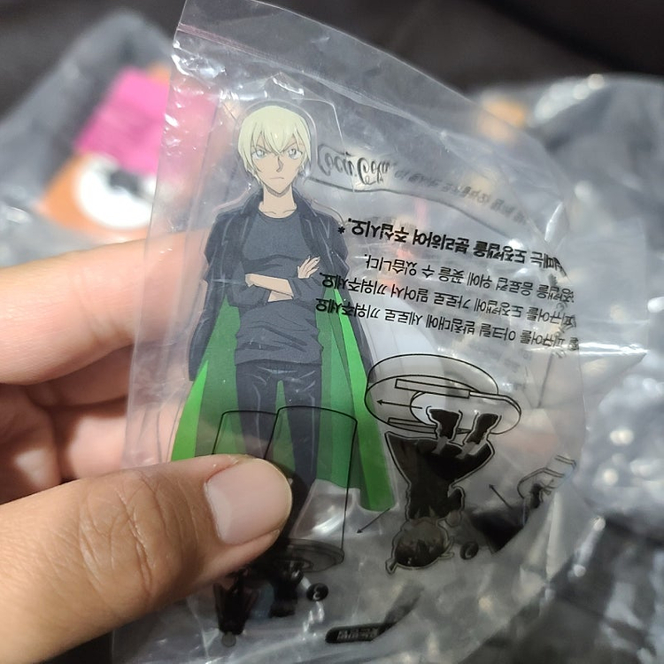 롯데리아 명탐정코난 피규어 새제품 4종 외 이미지