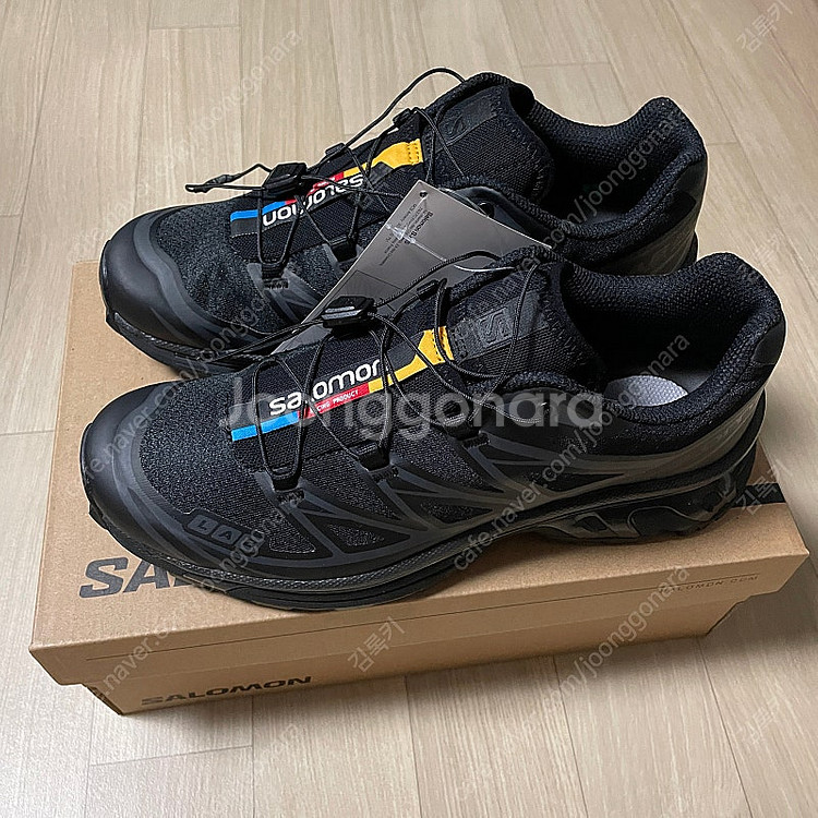 [255mm] 살로몬 XT-6 ADV 블랙 새제품--0